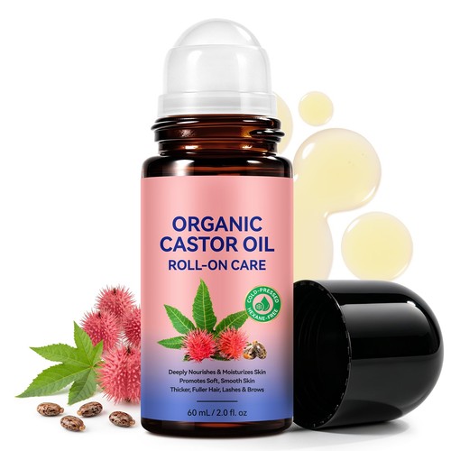 Bio rizinusöl roller - rizinusöl,