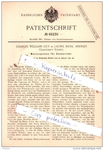 Original patent c williams - c.,
